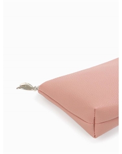 Косметичка простая на молнии, розовая Bagsland