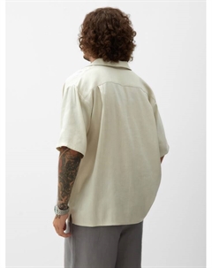 Рубашка мужская с коротким рукавом, размер 48, молочная Mist