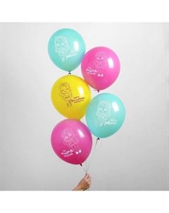 Воздушные шары латексные 12" «Для крутой девчонки», 100 шт. Страна карнавалия