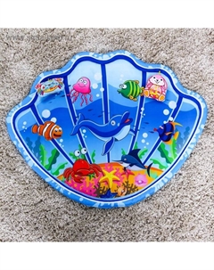 Развивающий коврик детский «Морские приключения», 2 игрушки Крошка я