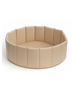 Бассейн детский сухой, бежевый, складной, без шариков Romana