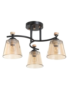 Люстра «Алатея» 3хЕ27 40 Вт чёрный 50×50×27 см Bayerlux