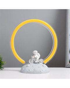 Настольная лампа «Космический велосипедист» LED 5 Вт USB 15×9.5×17.5 см Risalux