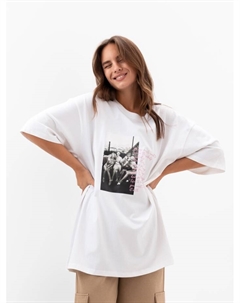 Футболка женская Girl's rules, размер 48, белая Mist