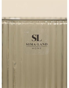 Стаканы SL Home «Модерн», 260 мл, 7.5×9.5 см, набор 6 шт., стекло, графитовые Sima-land home