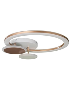 Люстра с ПДУ «Ринго» 3хLED 50 Вт 3000-6000К золото 45×40×7 см Bayerlux