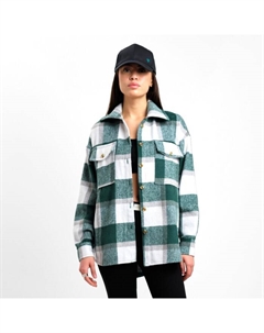 Рубашка женская утепленная, р. S, зеленый Mist