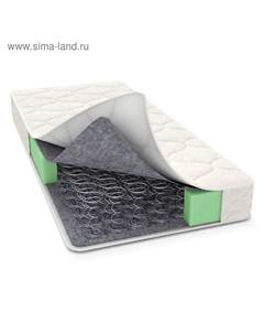 Матрас «Стандарт», размер 80×200 см, высота 16 см, жаккард Релакс