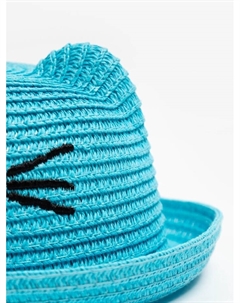 Шляпа для девочки «Кошечка», голубая, размер 50 Minaku