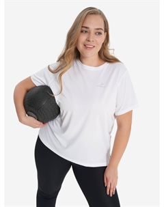 Футболка женская, Plus Size, Белый Demix