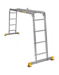 Лестница-трансформер 4-х секционная Т 444 4х4 Алюмет