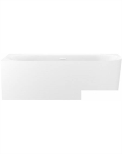 Collaro 150x75 28910802R (пристенная ванна (левая) белый глянец, экран, ножки, сифон-автомат глянцевый белый) Wellsee