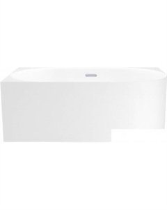 Collaro Mini 140x70 28870301R (пристенная ванна (левая) белый глянец, экран, ножки, сифон-автомат хром) Wellsee