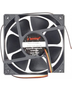 Вентилятор для корпуса D12038BM-3 Gembird