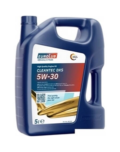 Моторное масло Cleantec DXS 5W-30 5л Eurolub