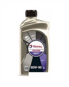 Трансмиссионное масло Traxium Axle 7 80W-90 1л Total