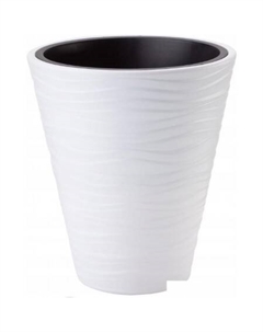 Кашпо Sahara Dunes 2722-011 (белый) Form-plastic