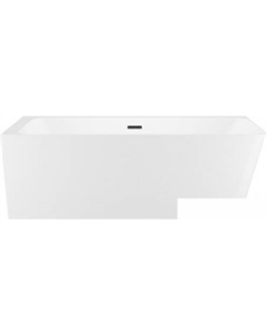Ванна Bromance 170x78 23160403R (пристенная ванна (левая) белый глянец, экран, ножки, сифон-автомат матовый черный) Wellsee