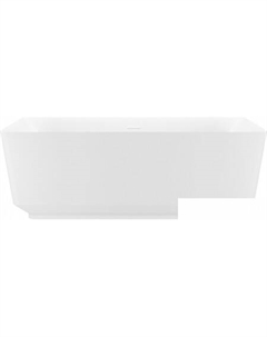 Air Gap S 166x78 23850102R (отдельностоящая ванна белый глянец, экран, ножки, сифон-автомат глянцевый белый) Wellsee