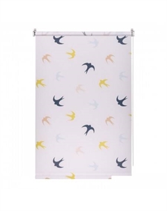 Мини рулонные шторы Print Небесные ласточки 70х160 9403217927 (мультиколор) Franc gardiner
