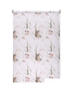 Мини рулонные шторы Print Лесные друзья медведи, день 70х160 9403219010 Franc gardiner
