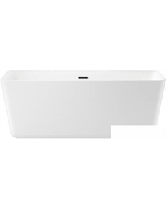 Ванна DeSire 167,5x78 231502003 (отдельностоящая ванна белый глянец, экран, ножки, сифон-автомат матовый черный) Wellsee