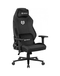 Игровое (геймерское) кресло Grizzly (черный) Brave