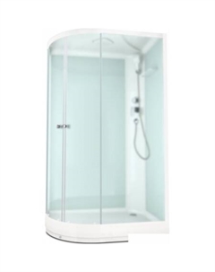 Душевая кабина Delight 128 120x80 R (сатин-матированное стекло/белый) Domani-spa