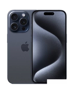 Смартфон Apple iPhone 15 Pro Dual SIM 256GB (синий титан)