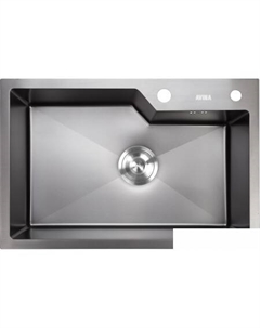 Кухонная мойка HM6548 S PVD (графит) Avina