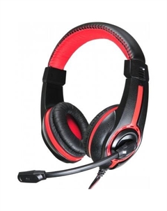 Наушники HS-L200 (черный/красный) Оклик