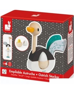 Развивающая игра Пирамидка Страус J08244 Janod