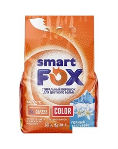 Стиральный порошок Color Горный эдельвейс 190002 (3 кг) Smart fox