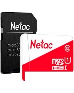 Карта памяти microSDXC NT02P500ECO-008G-R Netac
