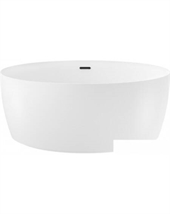 Ванна Pour Plus 150x150 237101003 (отдельностоящая ванна белый глянец, экран, ножки, сифон-автомат матовый черный) Wellsee