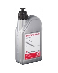 Трансмиссионное масло 75W-80 GL-5 40580 1л (желтый) Febi bilstein