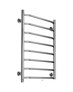 Полотенцесушитель Трапеция нижнее подключение 1" 8 перекладин 40x80 см Ростела