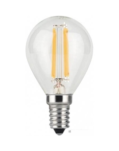 Светодиодная лампочка Filament Globe E14 9 Вт 4100 К 105801209 Gauss