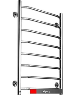 Полотенцесушитель Трапеция нижнее подключение 1/2" 8 перекладин 40x80 см Ростела