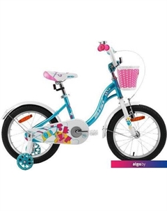 Детский велосипед Skye 16 2024 (разобранный, бирюзовый) Aist