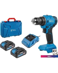Дрель-шуруповерт SR 1803 1329602 (с 2-мя АКБ, кейс) Bull
