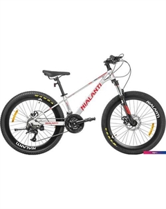 Велосипед Subway 1.0 MD 24 2024 (серебристый, разобранный, в коробке) Nialanti