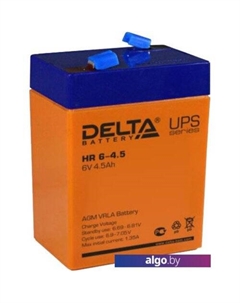 Аккумулятор для ИБП HR 6-4.5 (6В/4.5 А·ч) Delta