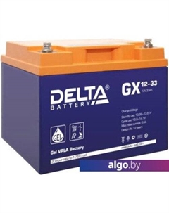 Аккумулятор для ИБП GX 12-33 (12В/33 А·ч) Delta