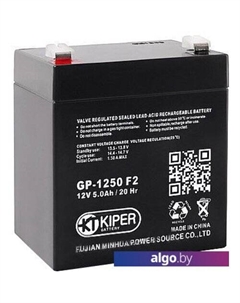 Аккумулятор для ИБП GP-1250 F2 (12В/5 А·ч) Kiper