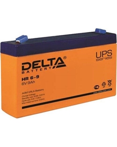 Аккумулятор для ИБП HR 6-9 634W (6В/9 А·ч) Delta