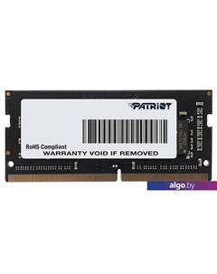 Оперативная память 8GB DDR4 SODIMM PC4-21300 PSD48G266682S Patriot