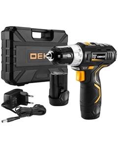 Дрель-шуруповерт GCD12DU3 SET 3 063-4097 (с 2-мя АКБ, кейс, набор оснастки) Deko