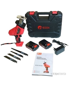 Сабельная пила AD-21FJ (с 2-мя АКБ, кейс) Edon