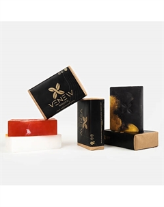 Мыло ручной работы туалетное парфюмированное набор 6 шт Venew